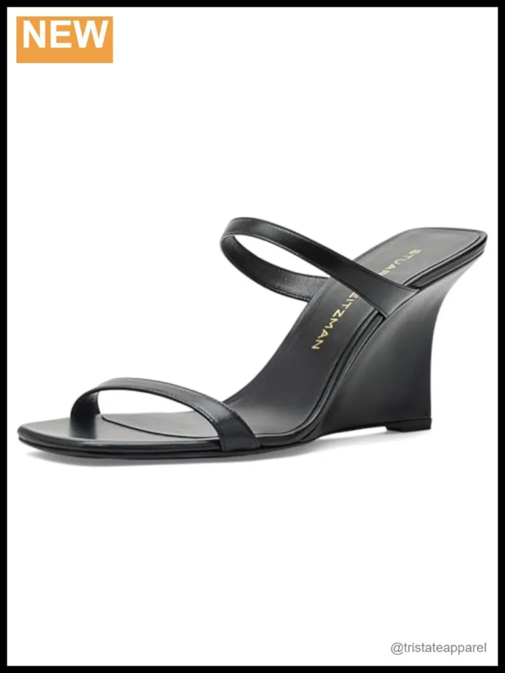 Stuart Weitzman Vinnie Wedge Slide Sandals